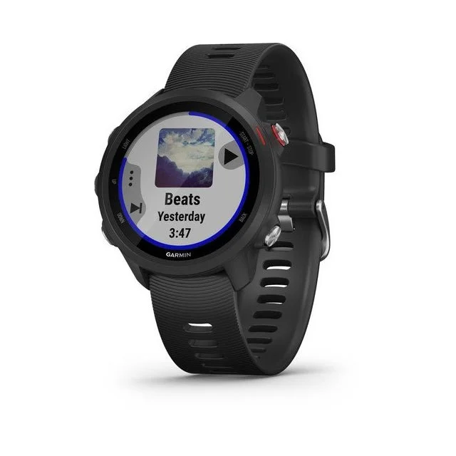 Camping hiking rocky terrain-FORERUNNER 245 MUSIC SMARTWATCH