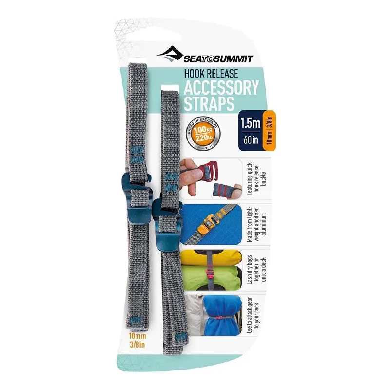 Camping hiking trail journals-ACCESSORY STRAP WITH HOOK RELEASE - 60"