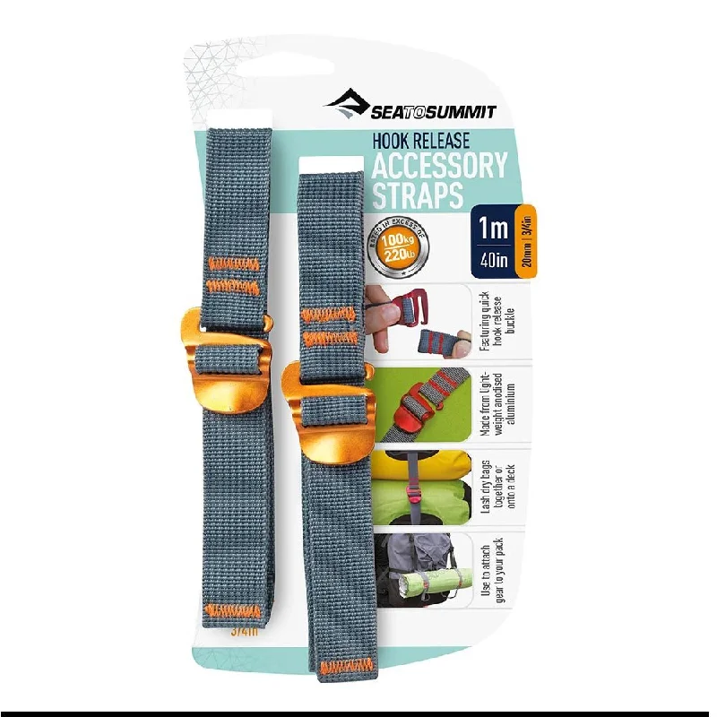 Camping hiking skin protection-ACCESSORY STRAP WITH HOOK RELEASE - 40"