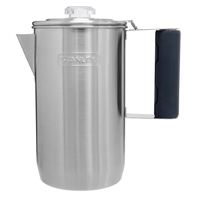 Camping hiking bait options-COOL GRIP CAMP PERCOLATOR