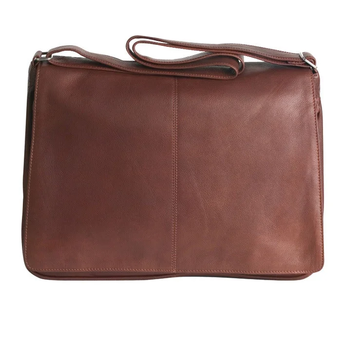 Camping hiking summer destinations-Cashmere Leather Messenger