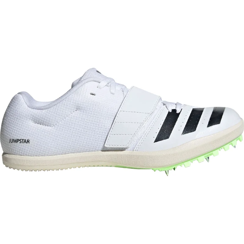 Camping hiking trail clubs-adidas Jumpstar Field Event Spikes - White