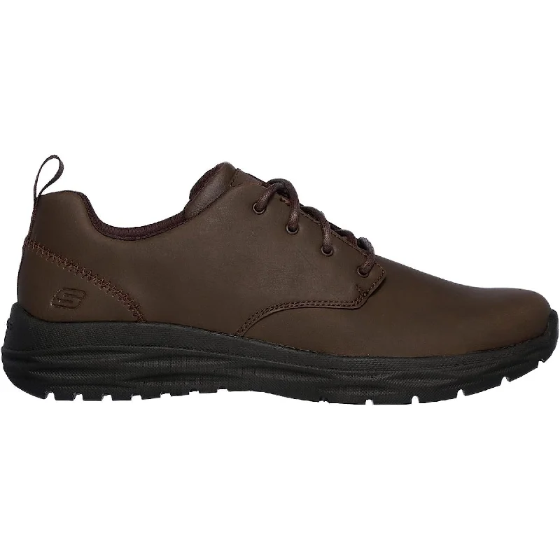 Camping hiking trail electrolytes-Skechers Harsen-Rendo Mens Shoes - Brown