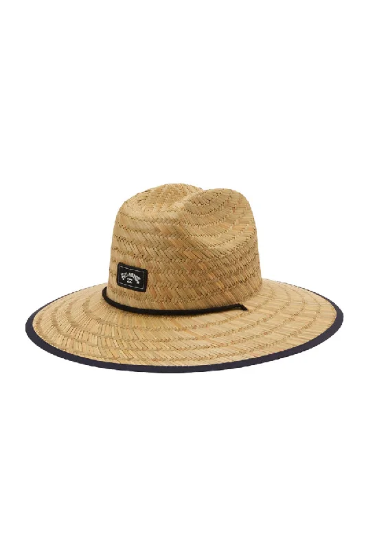 tweed-flat-hat-Billabong Tides Straw Hat - Washed Blue