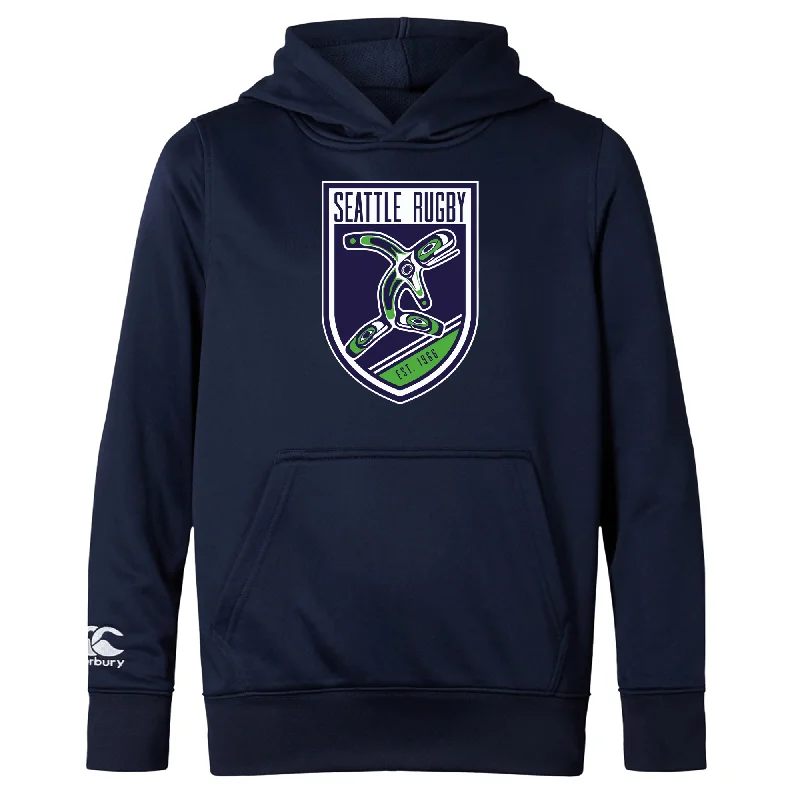 Camping hiking photo apps-Seattle Rugby Club Club Lightweight Hoodie by Canterbury