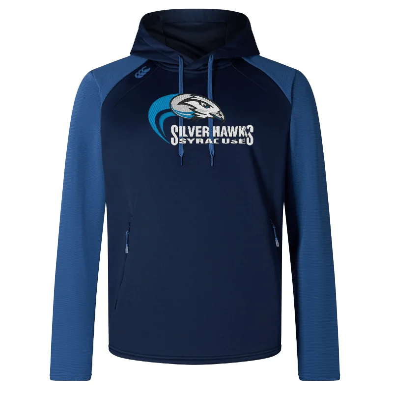 Camping hiking gluten-free-Syracuse Silver Hawks Elite Training Hoody by Canterbury