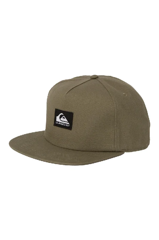 party-witch-hat-Quiksilver Backstack Basic Trucker Hat - Grape Leaf