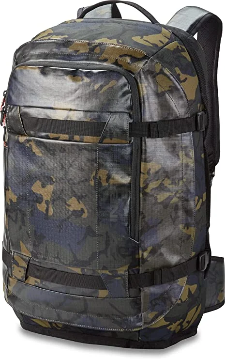 Camping hiking public transport-Dakine Unisex Cascade Camo One Size 45L Ranger Travel Backpack - 10002945-CASCADECAMO