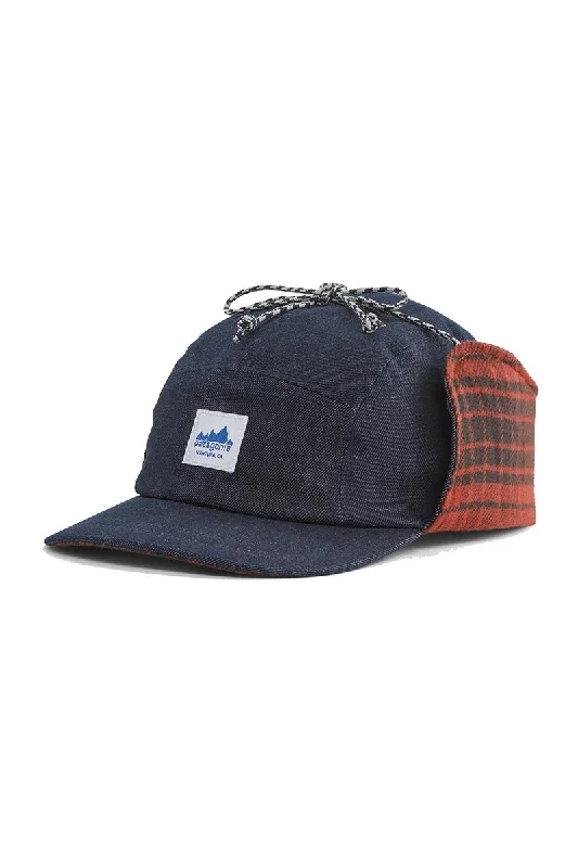 sporty-mesh-hat-Patagonia Ranger Earflap Cap - Cascade: Burnished Red