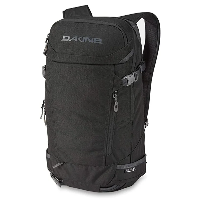 Camping hiking trail ratings-Dakine Men's Black Heli Pro 24 Liter Winter Adventure Backpack - 10003263-BLACK