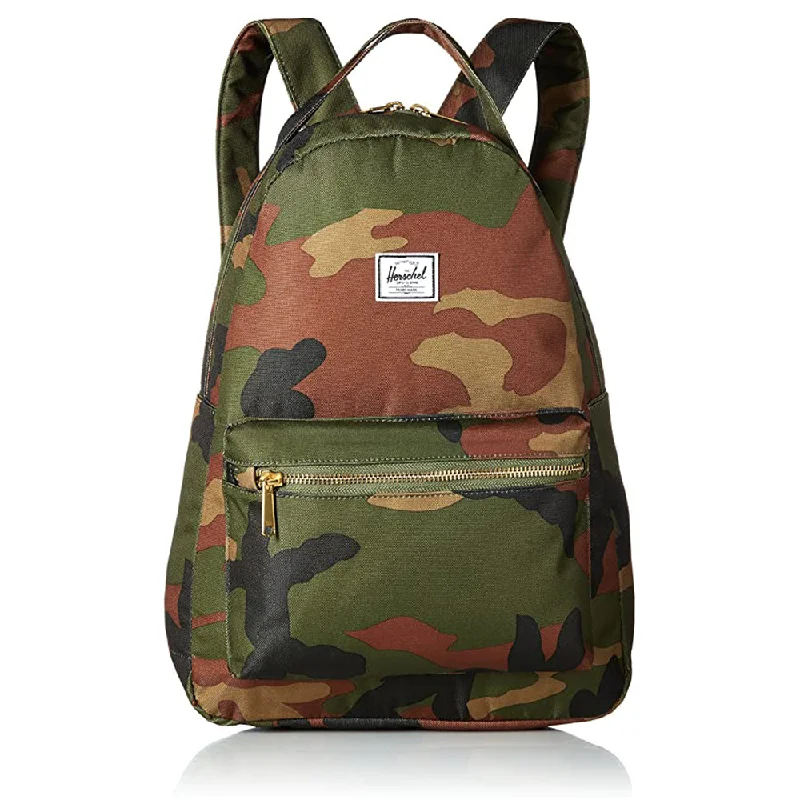 Camping hiking time zones-Herschel Woodland Camo Mid-Volume 18.0L Nova Backpack - 10503-00032-OS