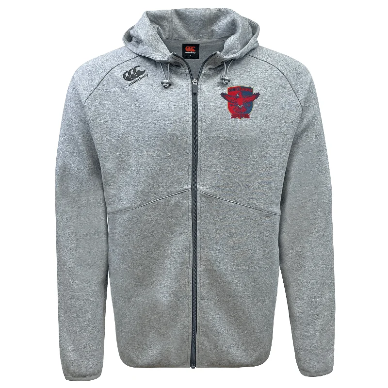 Camping hiking campfire recipes-Charlotte Cardinals Rugby Club Tempo Vapodri Full-Zip Hoodie by Canterbury