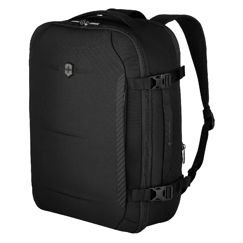 Victorinox, Crosslight Boarding Bag, 37 litres, Black, With 15.6 Inch Laptop Pocket, Backpack