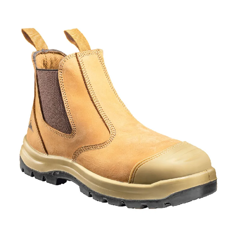 Camping hiking fracture tips-Portwest Warwick Safety Elastic Sided Dealer Boot (Wheat) FT70