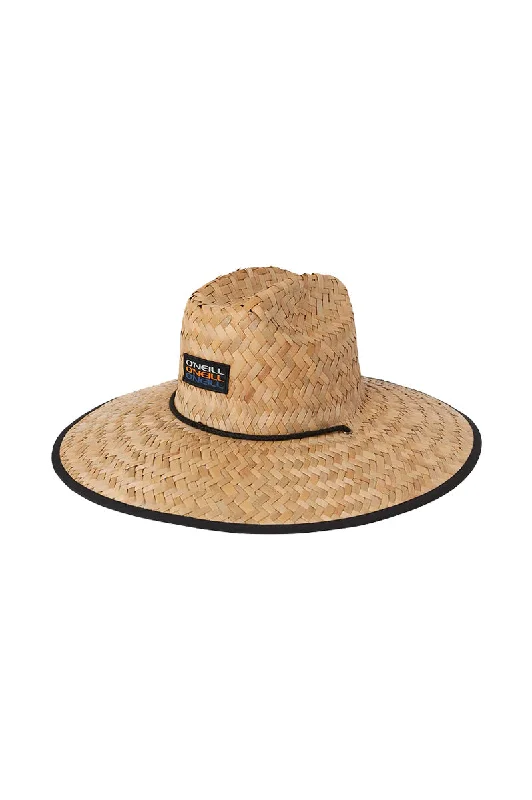 oversized-sun-hat-O'Neill Sonoma Prints Hat - Black 2