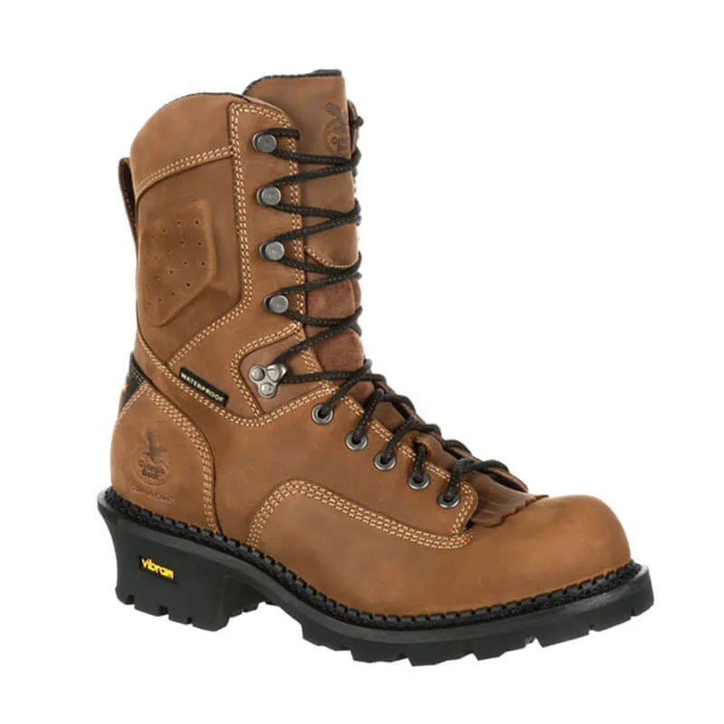 Camping hiking emergency plans-GB00097 - Georgia Men's Comfort Core Logger Work Boot