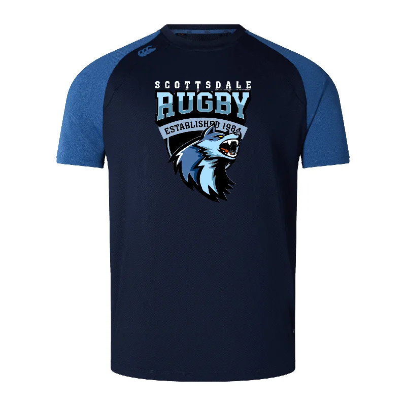 Best camping hiking trails-Scottsdale Rugby Elite Training Tee by Canterbury