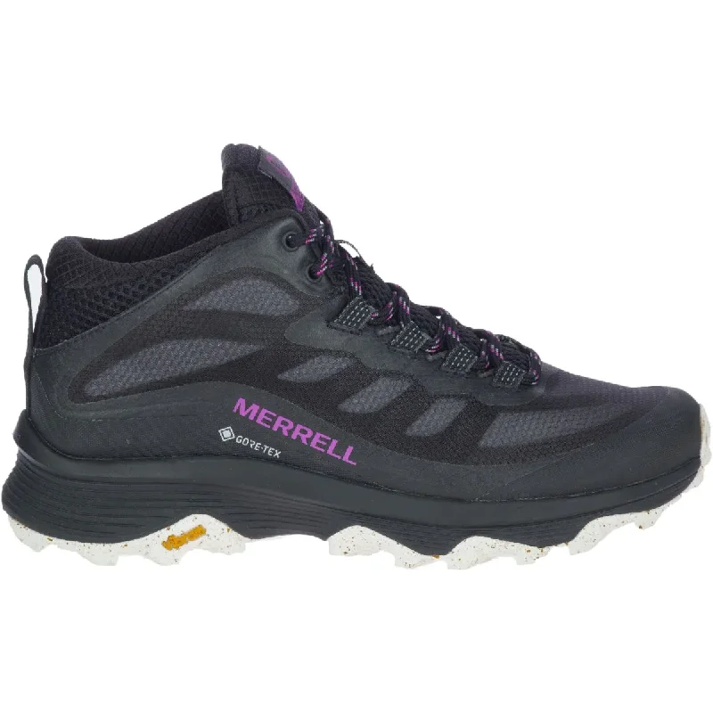 Camping hiking trail songs-Merrell Women's Moab Speed Mid GTX Hiking Shoes