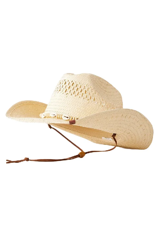 baseball-cap-hat-Rip Curl Cowrie Cowgirl Hat - Natural