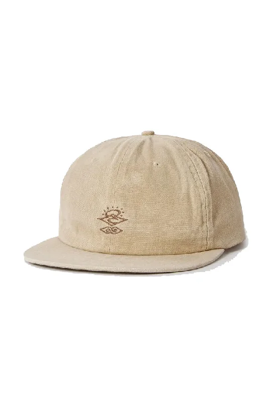 cozy-fleece-hat-Rip Curl Searchers Canvas Adjustable Cap - Cement