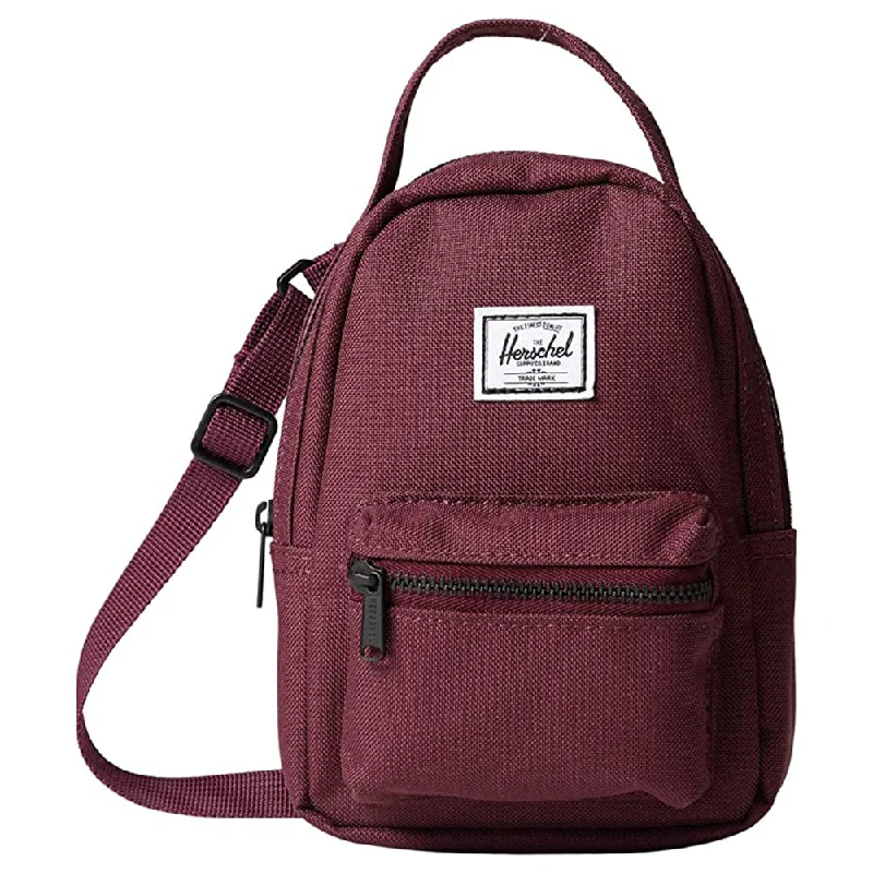 Camping hiking trail naps-Herschel Unisex Fig Nova Crossbody Mini Backpack - 10727-04972-OS