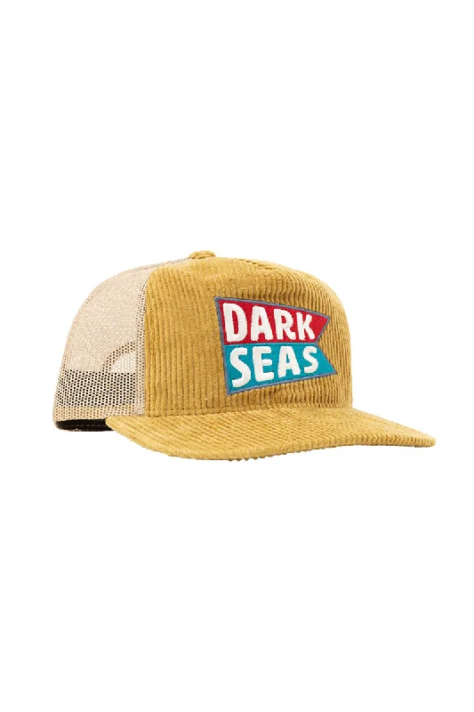 packable-straw-hat-Dark Seas Semaphore Hat - Gold