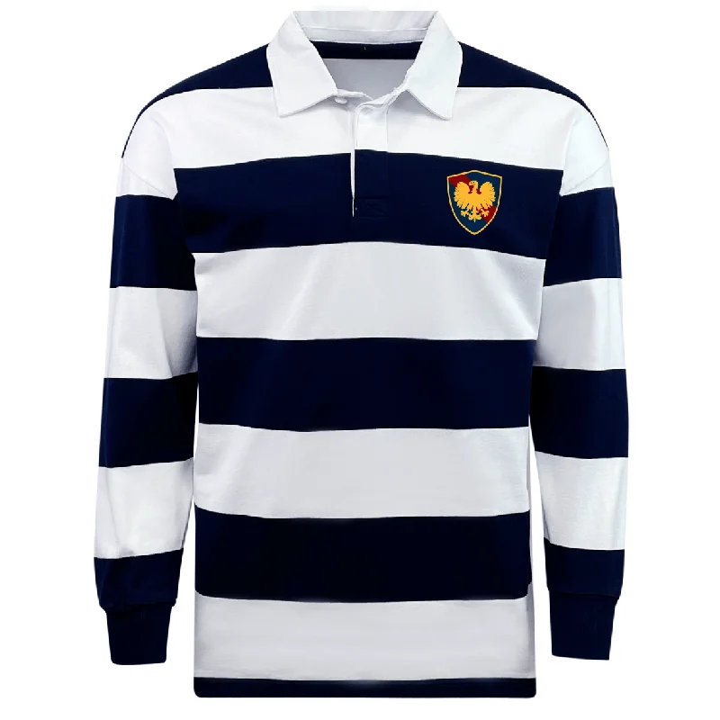 Camping hiking underquilts-Cincinnati Classical Academy Classic Long Sleeve Hooped Rugby Jersey