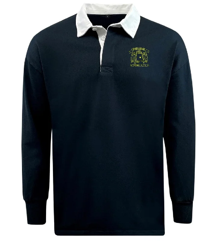 Camping hiking skillet meals-Montgomery Yellowhammers Classic Long Sleeve Solid Rugby Jersey