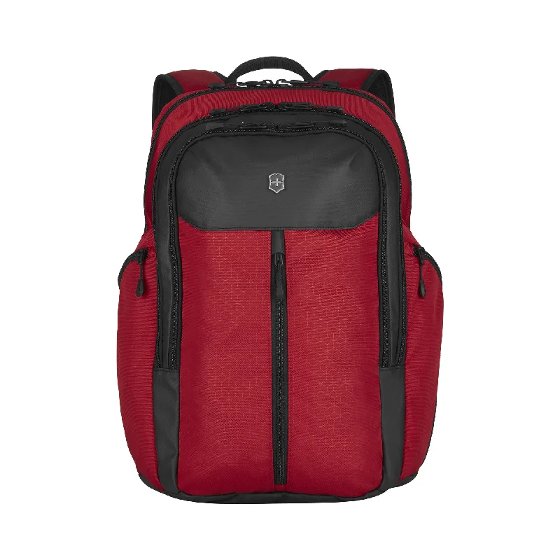 Camping hiking water safety-Victorinox Altmont Original, Vertical-Zip Laptop Backpack, Red