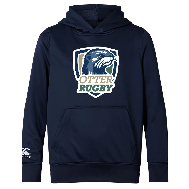 Camping hiking hot weather gear-CSU Monterey Bay Otter Rugby Club Lightweight Hoodie by Canterbury