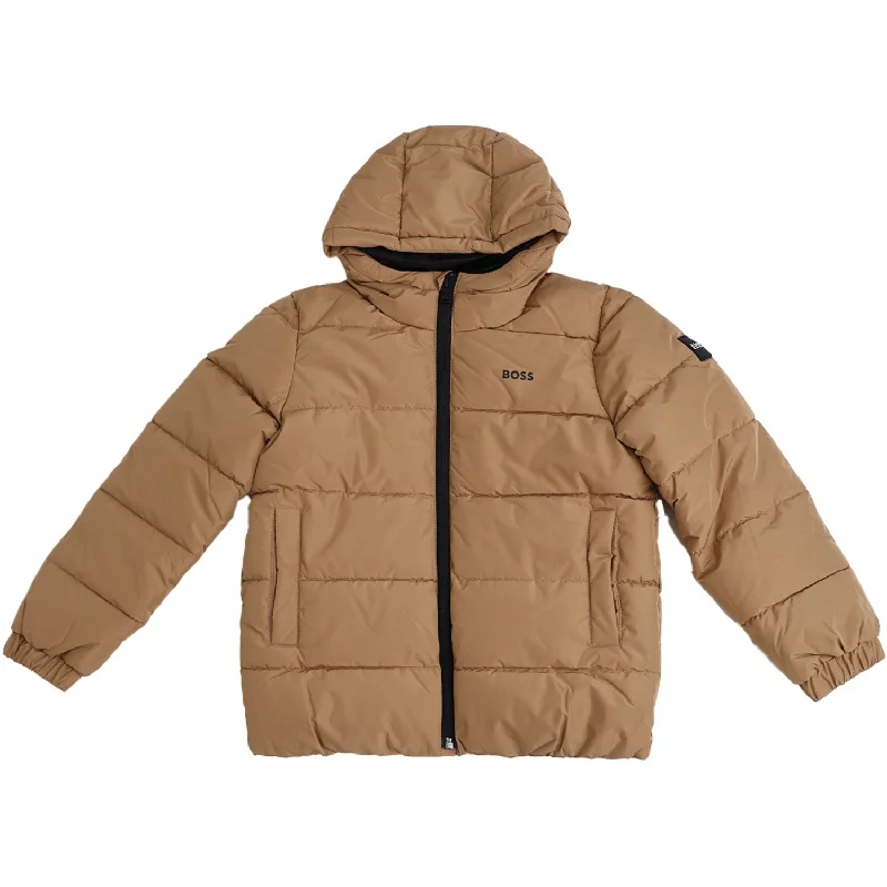 Camping hiking muscle gain-Hugo Boss Cookie Puffer Jacket