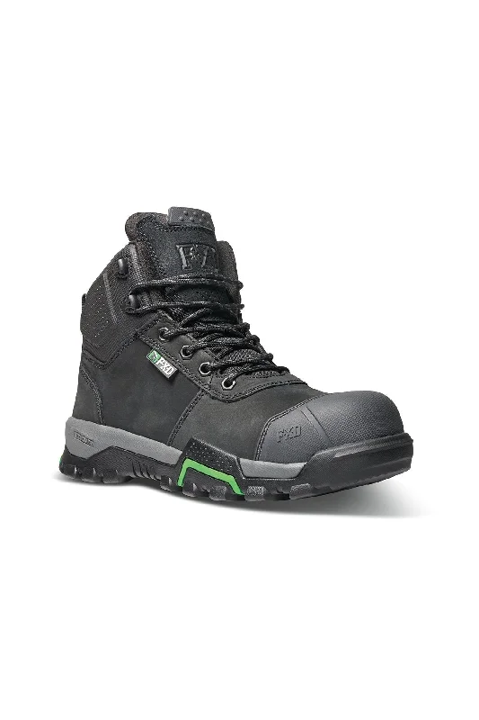 Camping hiking packing list-FXD WB-2 NITROLITE COMPOSITE WORK BOOTS (BLACK)