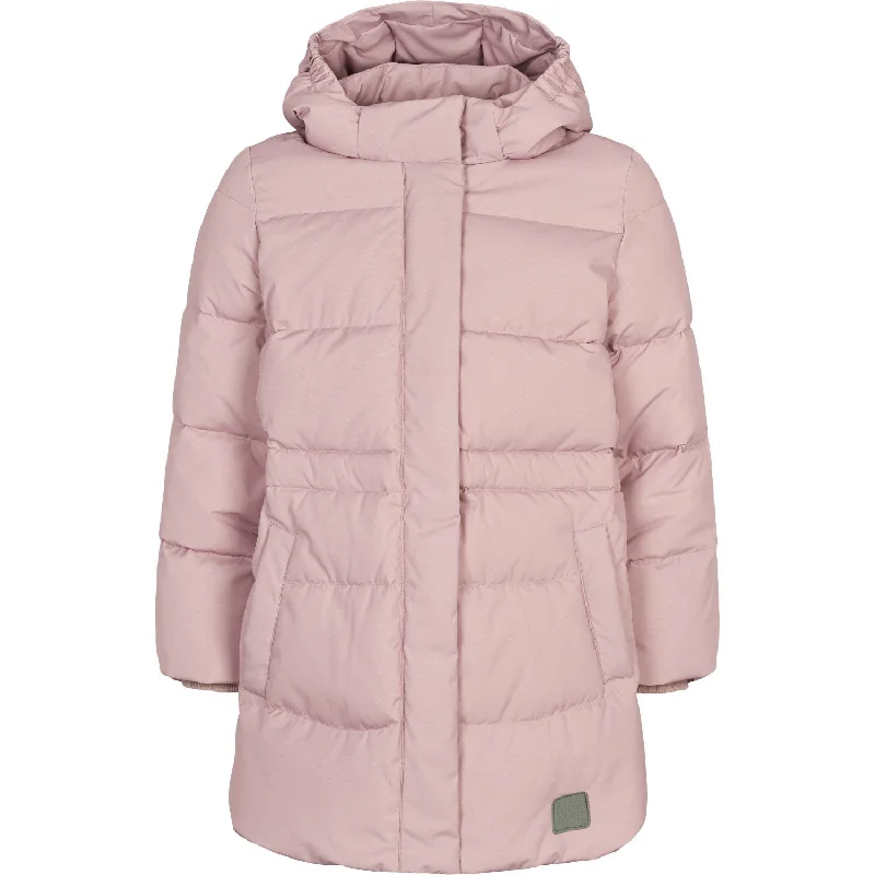 Camping hiking wet gear-MarMar Technical Puffer Light Mauve Olvin Coat