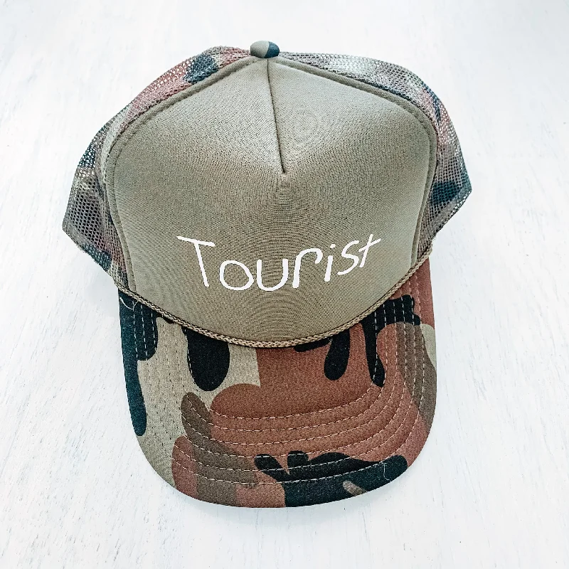 tactical-military-hat-TOURIST TRUCKER HAT (camo)