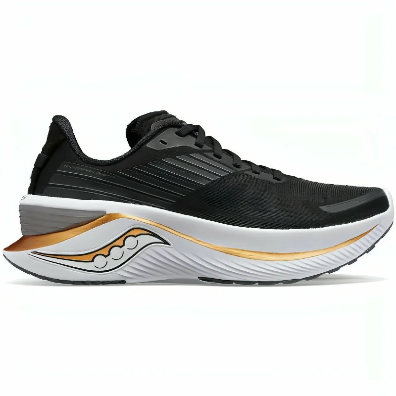 Camping hiking trail etiquette-Saucony Endorphin Shift 3 Mens Running Shoes - Black