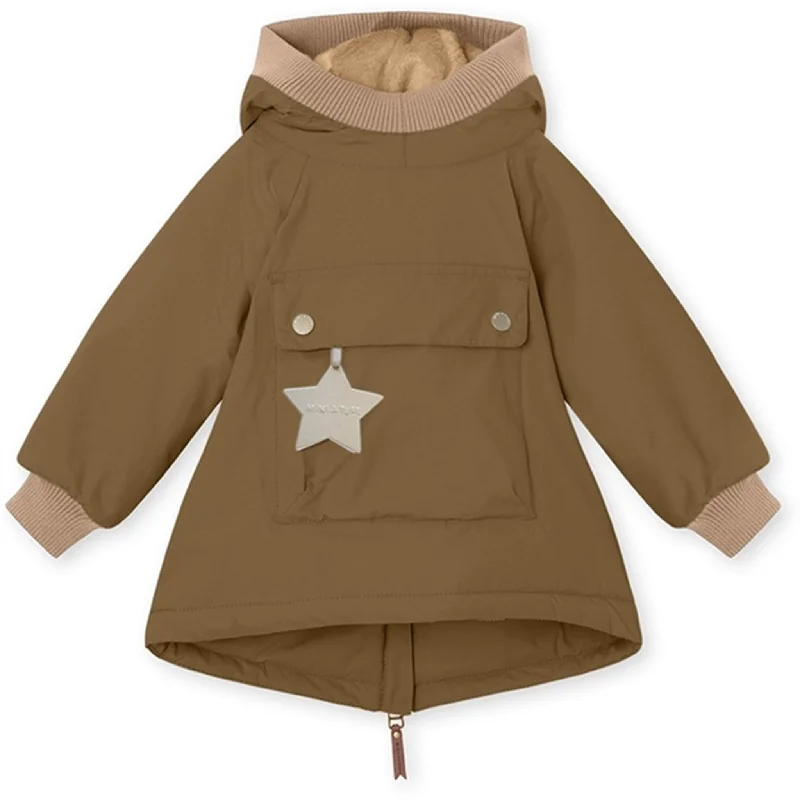 Camping hiking trail grilling-MINI A TURE Baby Wen Anorak Wood