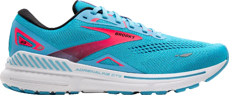 Camping hiking trail calories-Brooks Adrenaline GTS 23 Mens Running Shoes - Blue