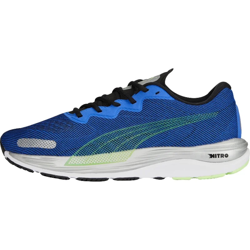 Camping hiking ice axes-Puma Velocity Nitro 2 Mens Running Shoes - Blue