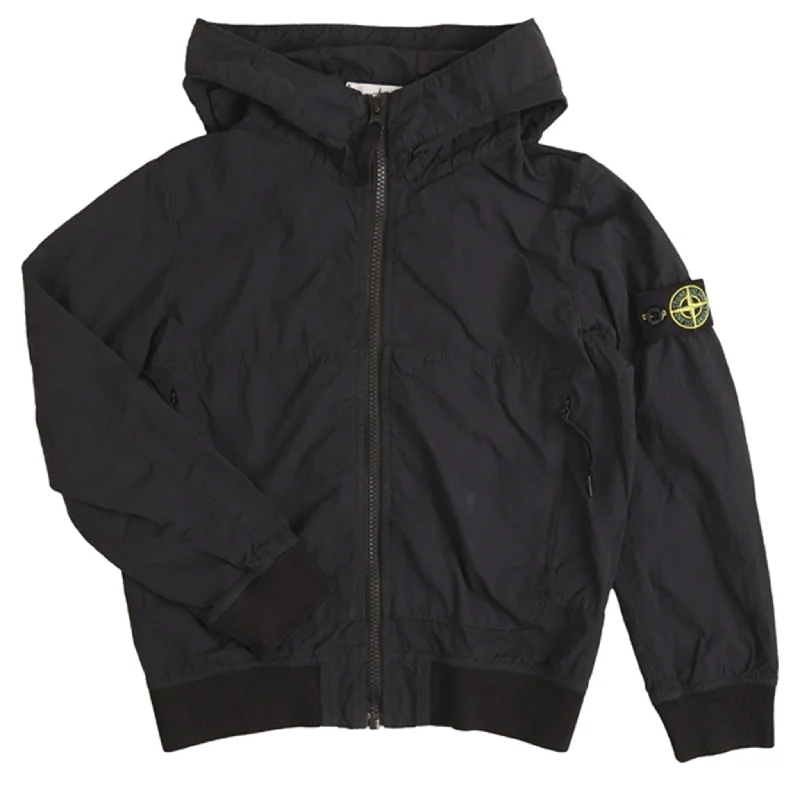 Camping hiking rod holders-Stone Island Junior Jacket Black