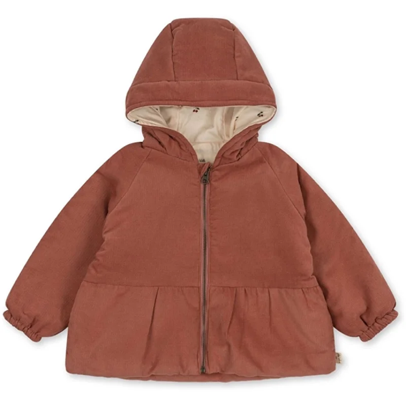 Camping hiking trail snacks-Konges Sløjd Cedar Wood Thea Jacket