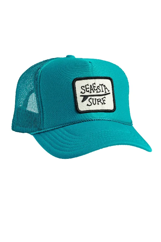 glitter-costume-hat-Emerald Embroidered Seaesta Surf Snapback Hat