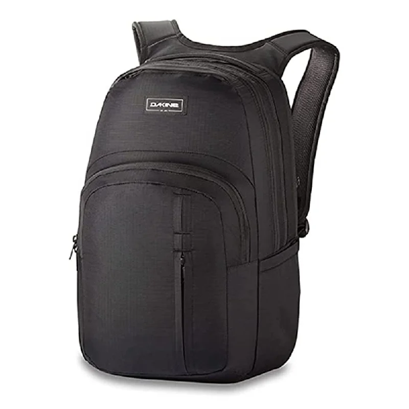 Camping hiking animal tracks-Dakine Unisex Black Ripstop Premium Pack One Size 28L Campus Backpack - 10002632-BLACKRIPSTOP