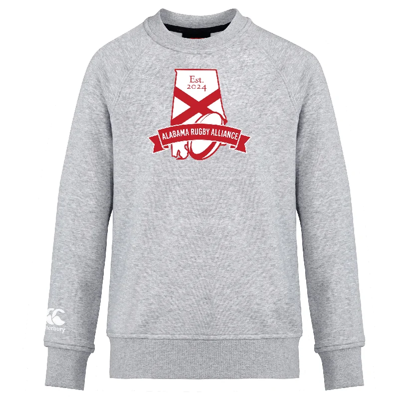 Camping hiking trail crafts-Alabama Rugby Alliance Club Crew Sweatshirt by Canterbury