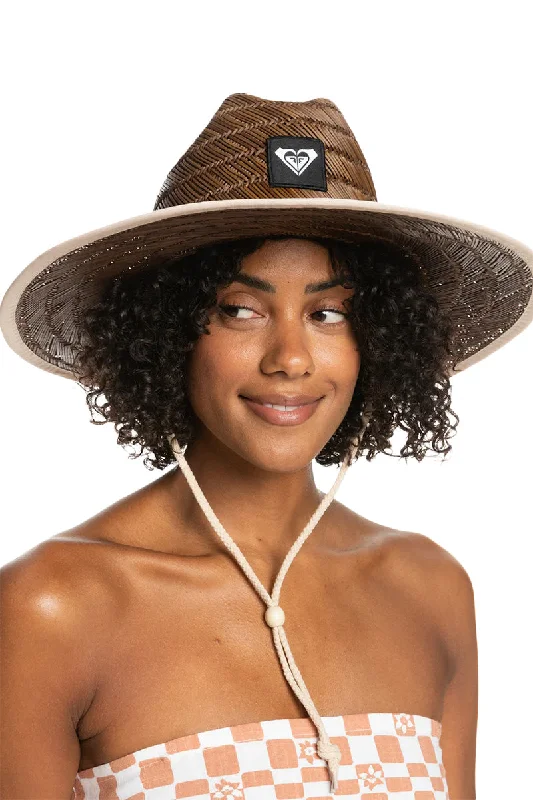 stylish-bowler-hat-Roxy Tomboy Sun Hat - Beige