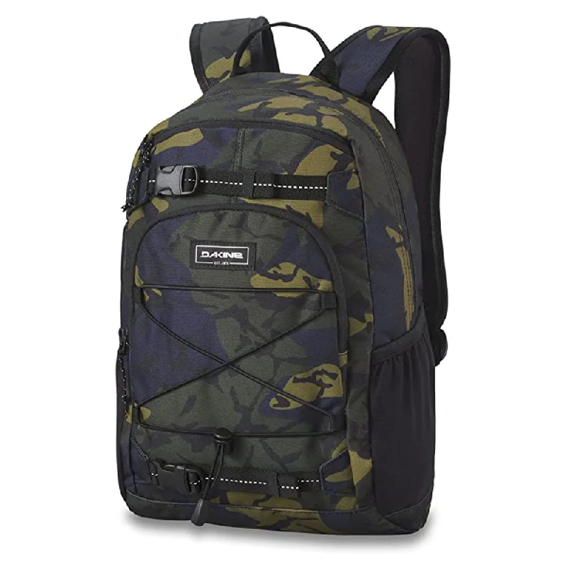 Camping hiking trail depths-Dakine Unisex Kid's Cascade Camo GROM Pack 13L Backpack - 10003794-CASCADECAMO