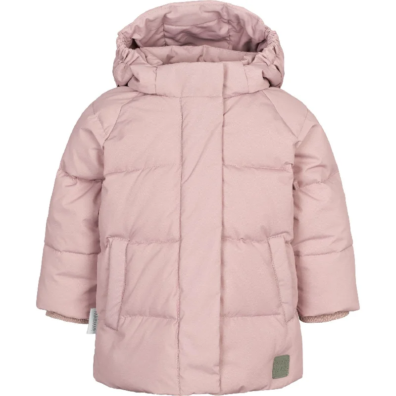 Camping hiking cold sleeping-MarMar Technical Puffer Light Mauve Omega Jacket