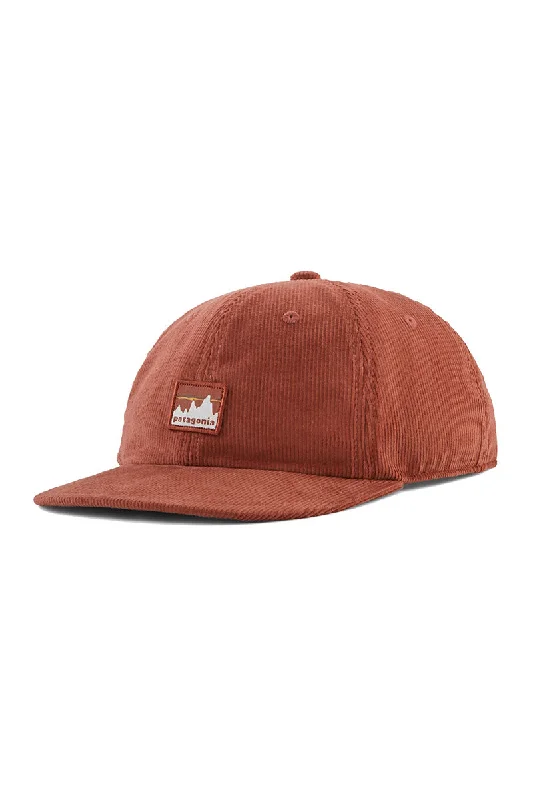 straw-garden-hat-Patagonia Corduroy Cap - '73 Skyline: Burl Red