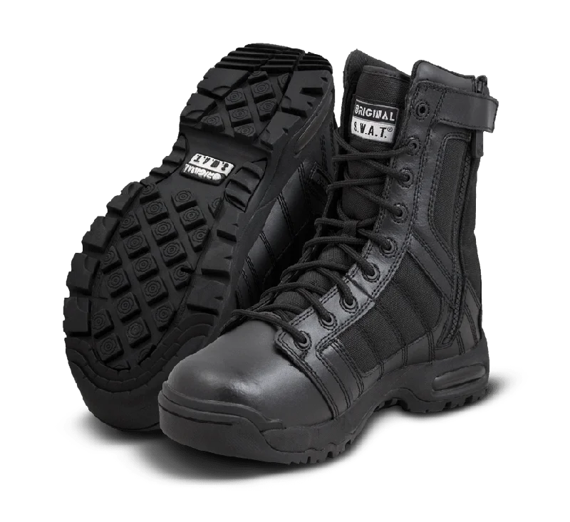 Camping hiking hygiene kits-Original SWAT Tactical Police Metro Air 9" Side Zip Boots - 123201