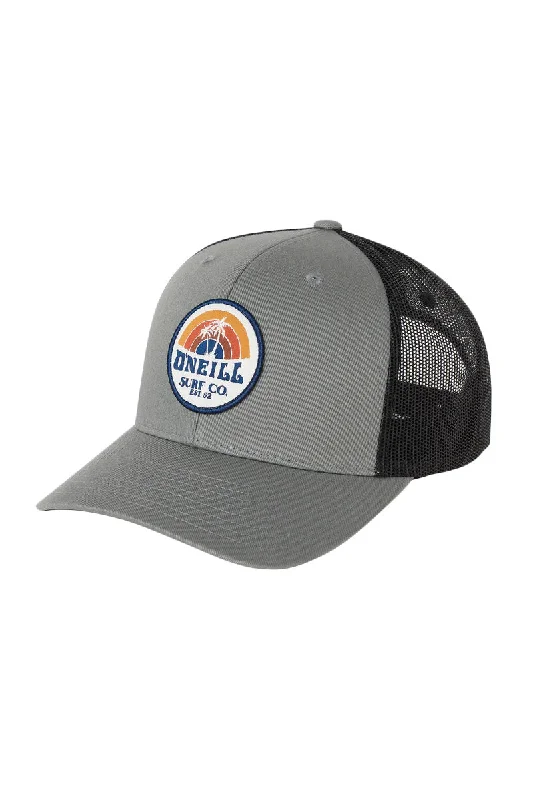 durable-baseball-hat-O'Neill Stash Trucker Hat - Grey