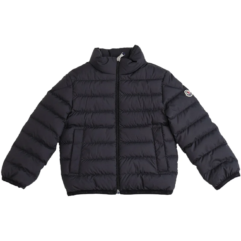 Camping hiking trail silence-Moncler Black Baudinet Jacket